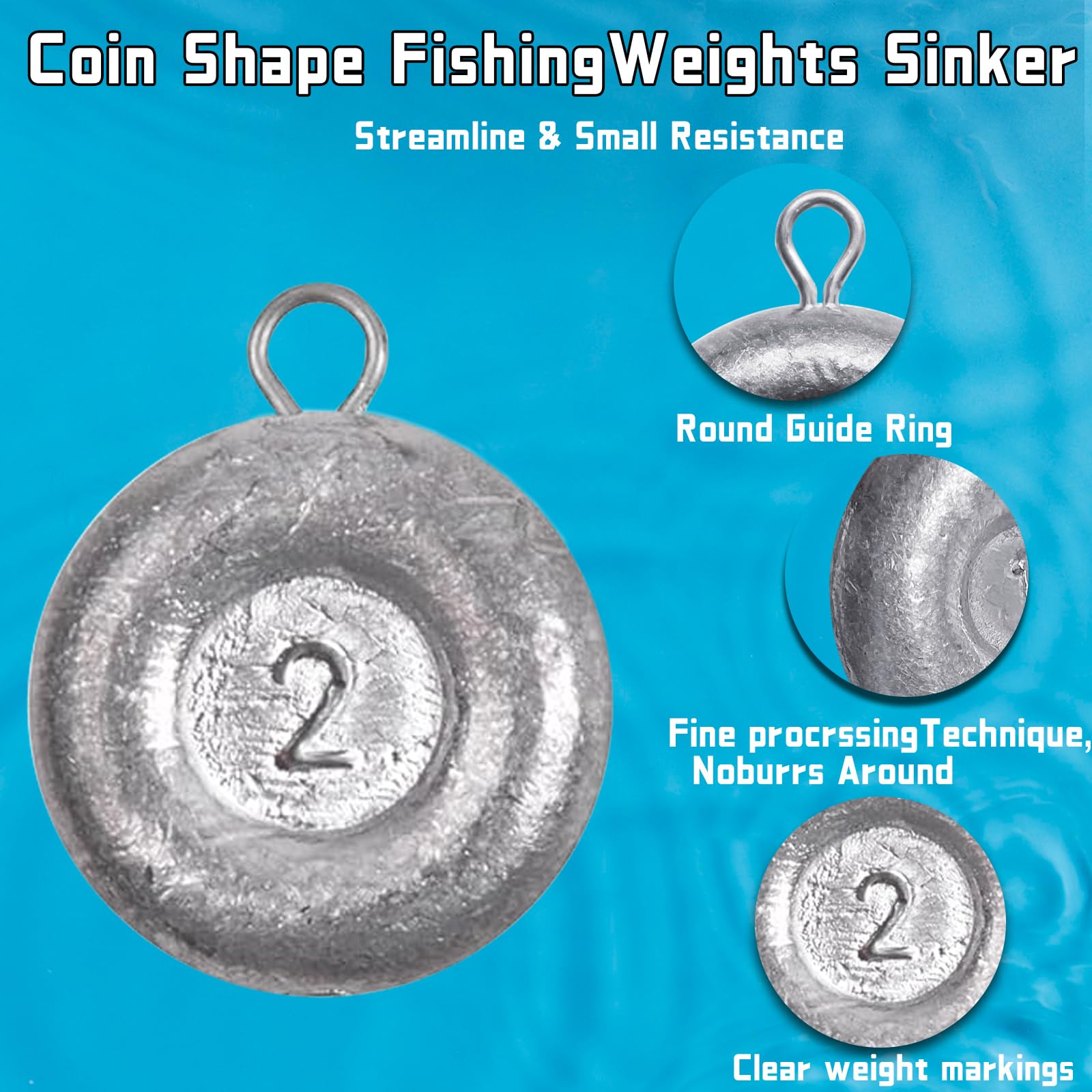 Pfeibk disc sinker top view