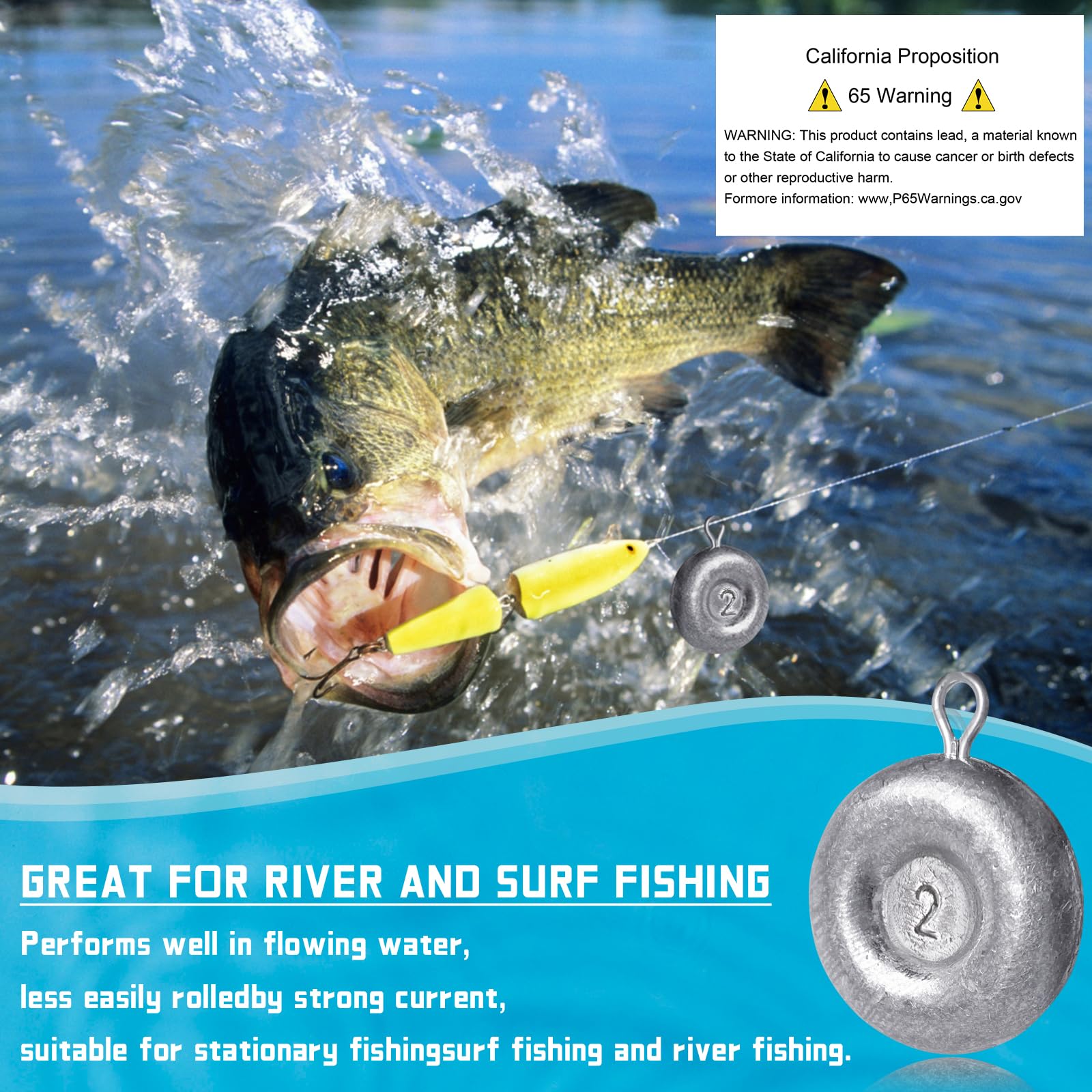 Pfeibk packaging of disc sinkers