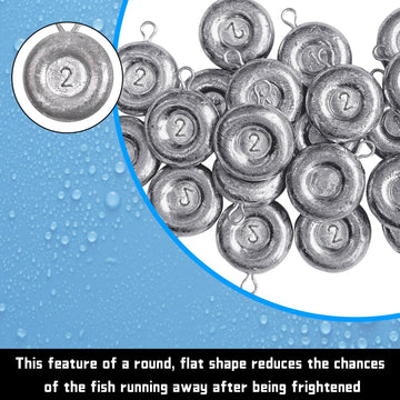 Pfeibk saltwater bottom fishing weight 1oz–5oz