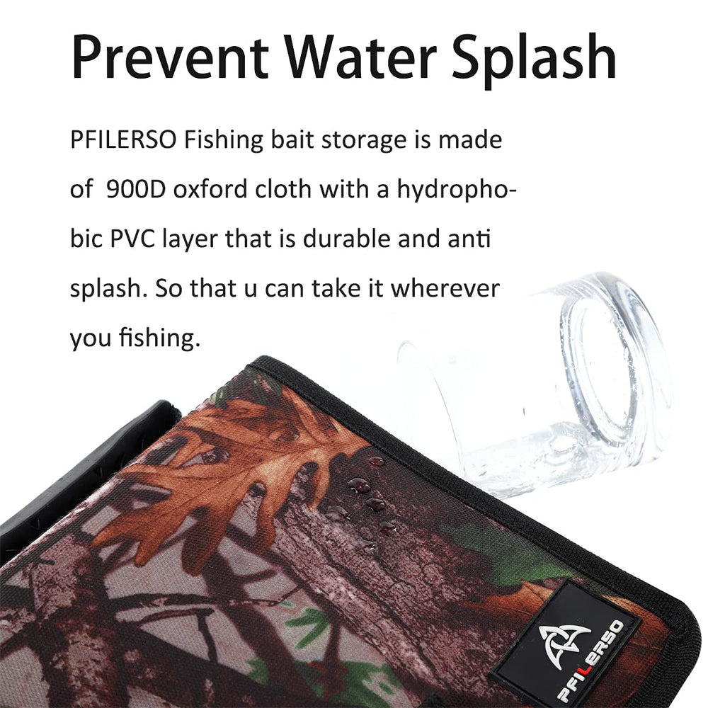 Binder suitable for freshwater and saltwater fishing