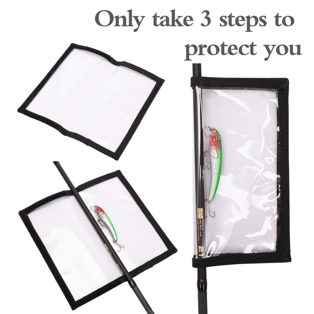 Tangle-free storage and on-deck use with PFILERSO wrap