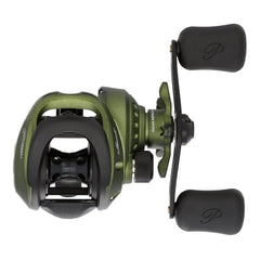 Pflueger Monarch 90mm bowed handle offers confident control.