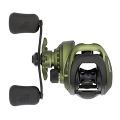 Pflueger Monarch 90mm bowed handle offers a secure grip and precise control.