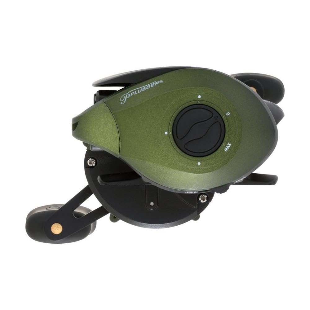 Pflueger Monarch line capacity details help accurate casting and line management.