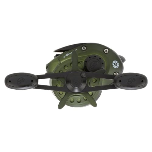 Pflueger Monarch machined aluminum spool for durable, reliable casting.
