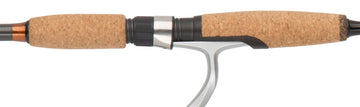 Pflueger Monarch 2-piece setup with aluminum spool and corrosion resistance on the water