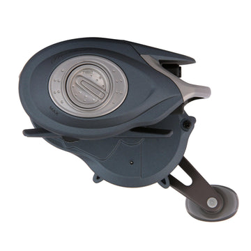 Pflueger President external magnetic braking allows cast tuning on the water.