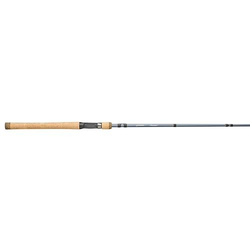Pflueger President full-grip cork handle offers comfort during long fishing sessions.