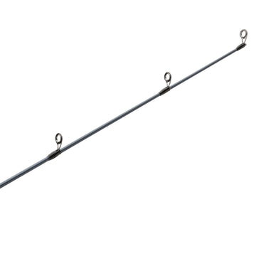 Pflueger President reel and rod in-hand shows comfortable grip and control
