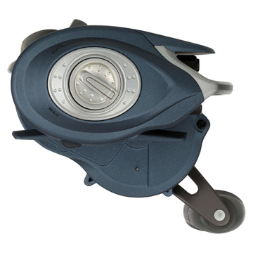 Pflueger President LP flipping switch in action enables fast, accurate casts.