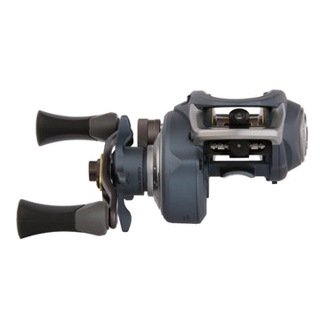 Pflueger President reel right hand handle is comfortable for right handed anglers.