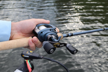 Pflueger President reel ready for diverse methods with external magnetic braking.