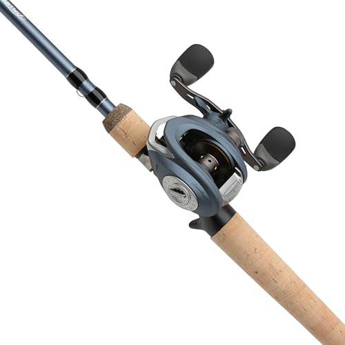 Pflueger President seven-foot rod action shot showing versatile medium-heavy performance