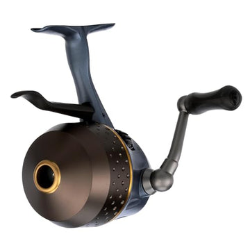 Pflueger President spincast dial drag for smooth line tension control.