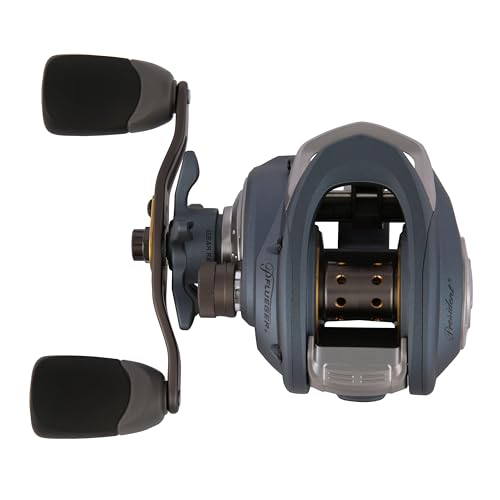 Pflueger President stainless bearing system ensures reliable, consistent performance.