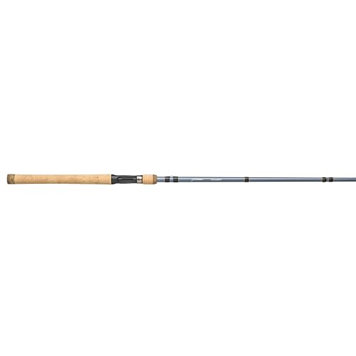 Pflueger President stainless steel guides offer durability during intense battles.