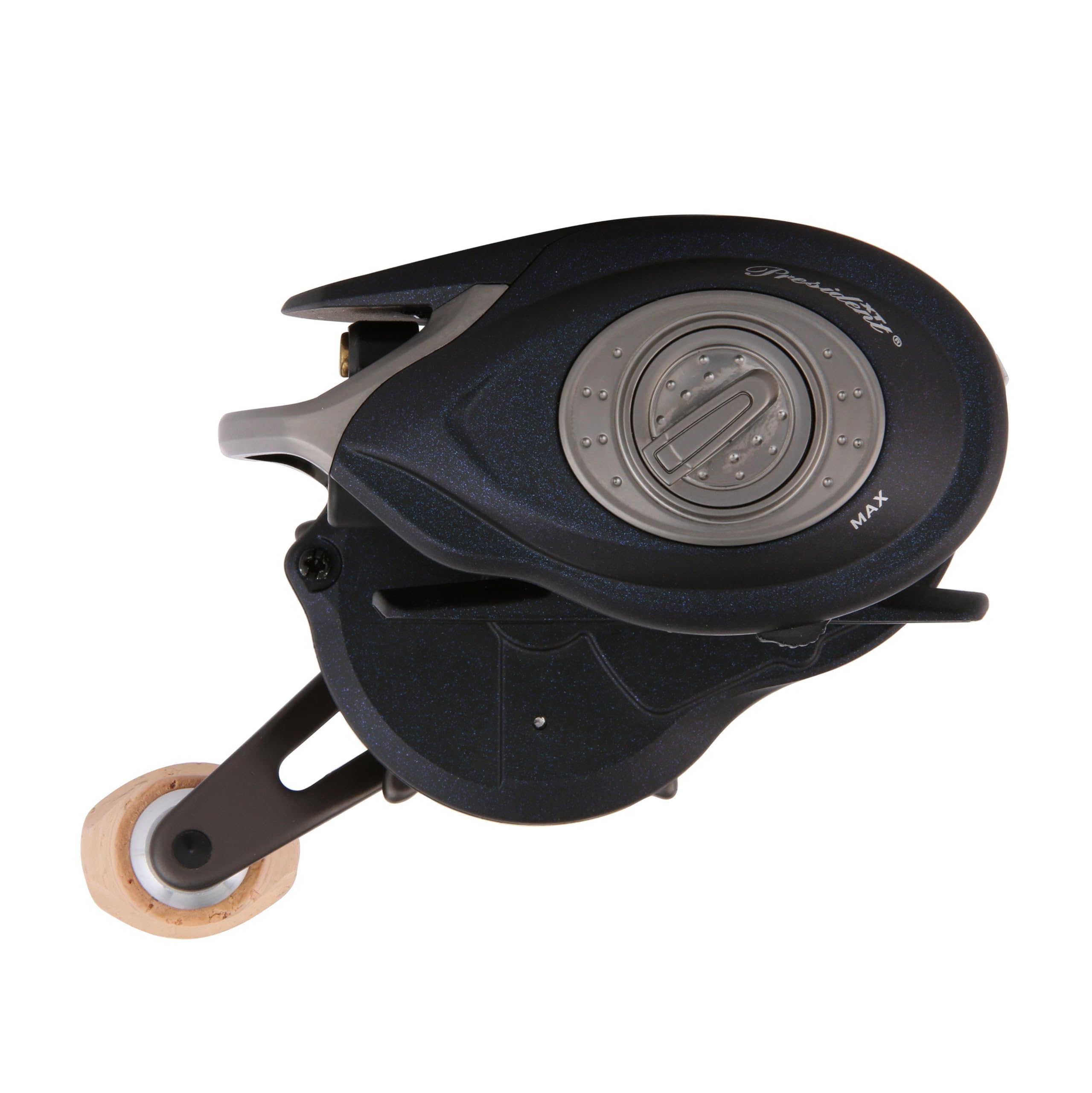 Pflueger President XT 10+1 bearings deliver smooth operation.