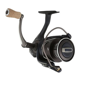 Pflueger President XT 40X aluminum main shaft detail showing rigidity.