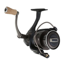 Pflueger President XT 40X aluminum main shaft detail showing rigidity.