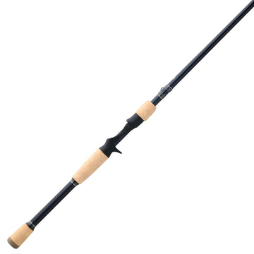 Pflueger President XT 7'3 casting rod on water for bass success