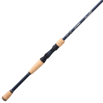 Pflueger President XT 7ft casting rod showing lightweight graphite for sensitive feel