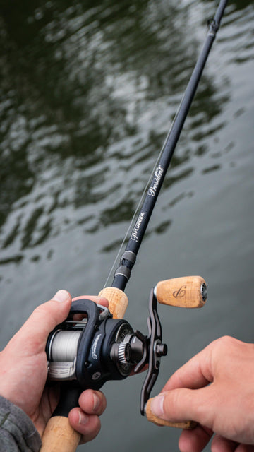 Pflueger President XT 6.5:1 gear ratio for versatile retrieves across techniques.