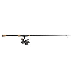 Pflueger President XT graphite rod offers lightweight feel for all-day casting.