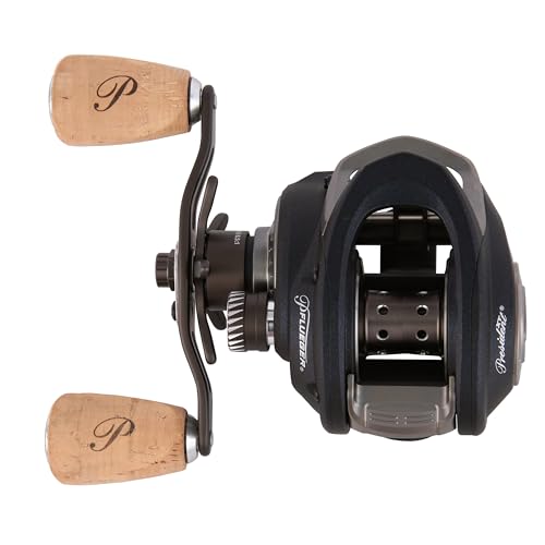 Pflueger President XT premium cork knobs give a secure, comfortable grip.
