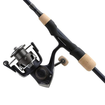 Pflueger President XT rod assembly showcases one-piece graphite sensitivity.