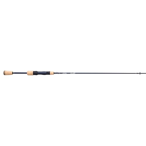 Pflueger President XT split cork handle provides comfortable grip during long sessions.