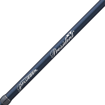 Pflueger President XT stainless guides with zirconia inserts reduce insert pop-outs.
