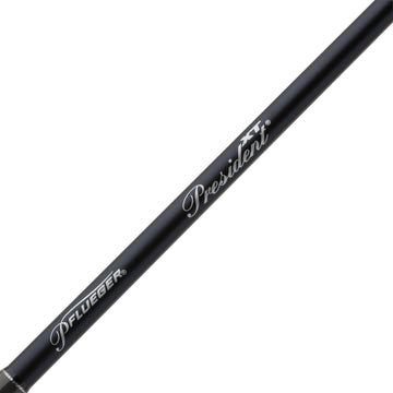 Pflueger President XT aluminum spool ensures braid-ready durability.