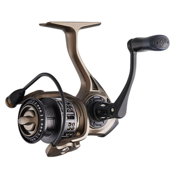 Pflueger Supreme Spinning Reel 25 side profile; balanced design supports long, accurate casts