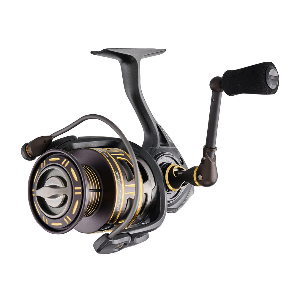 Pflueger Supreme XT carbon rotor enables smooth retrieves during long sessions.