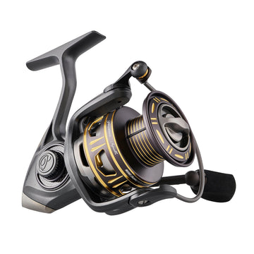 Pflueger Supreme XT spinning reel with magnesium frame for lightweight freshwater casting.