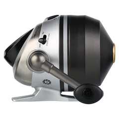 Pflueger Trion Size 10 aluminum front cone offers reliable control and strength.