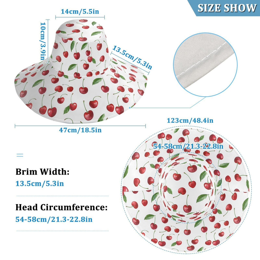 Pfrewn wide brim hat provides face and neck coverage for outdoor activities