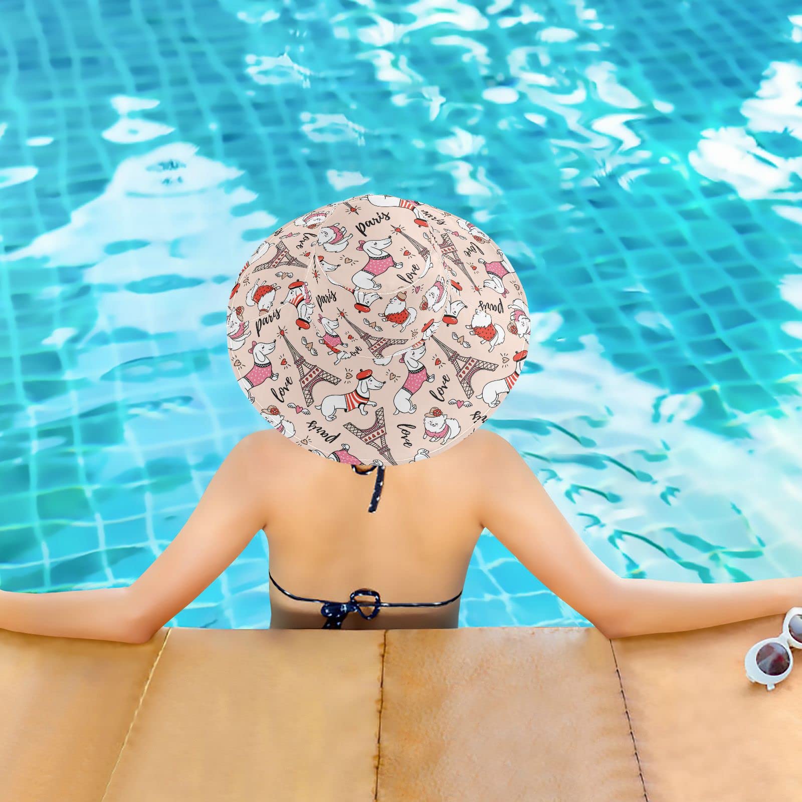 Packable lightweight sun hat ideal for gardening and vacations