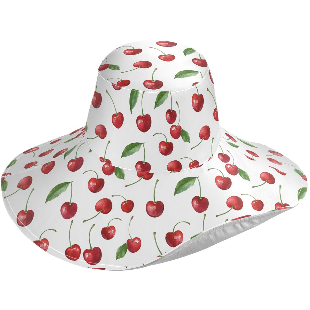 Pfrewn women's summer sun hat with wide brim: foldable for easy packing and sun protection