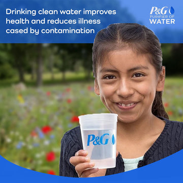 P&G Purifier of Water in disaster-relief preparedness kit