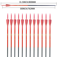 PG1ARCHERY removable nocks enabling bow-specific adjustment and versatility.
