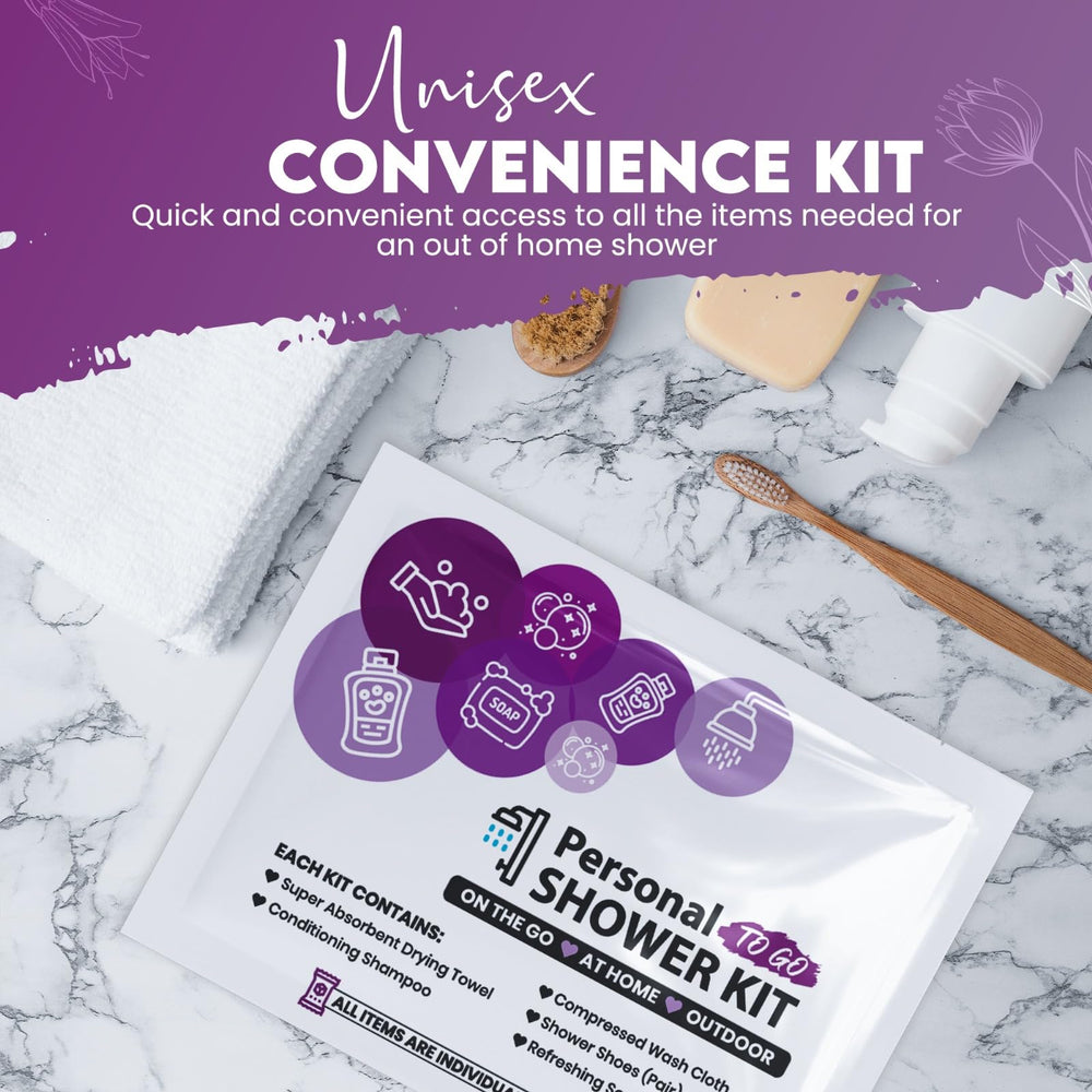 pH Advantage drying towel adds finishing comfort during travel showers