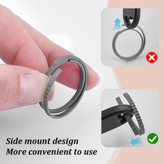 PH PandaHall rings attach to dog collars or bags for secure organization