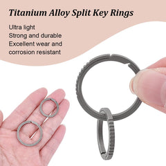 PH PandaHall titanium alloy rings are lightweight yet strong for everyday use