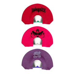 Phelps AMP Diaphragms Elk Call close-up showing cow calls for versatile field vocalizations.