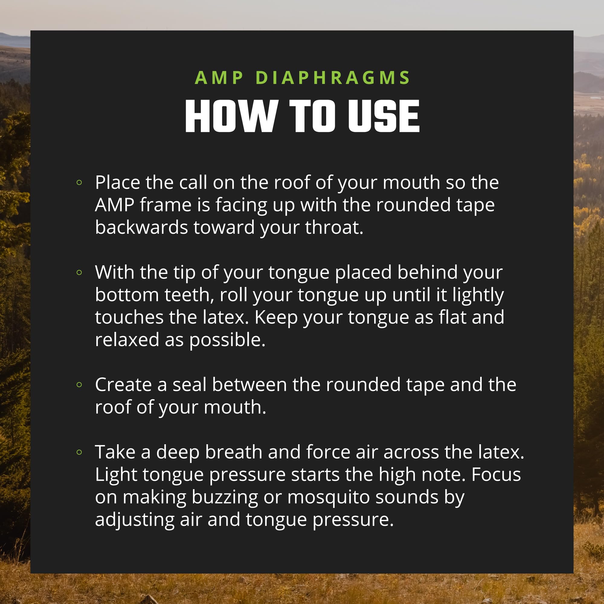 Phelps AMP corrugated chamber close-up highlights resonance for authentic elk sounds