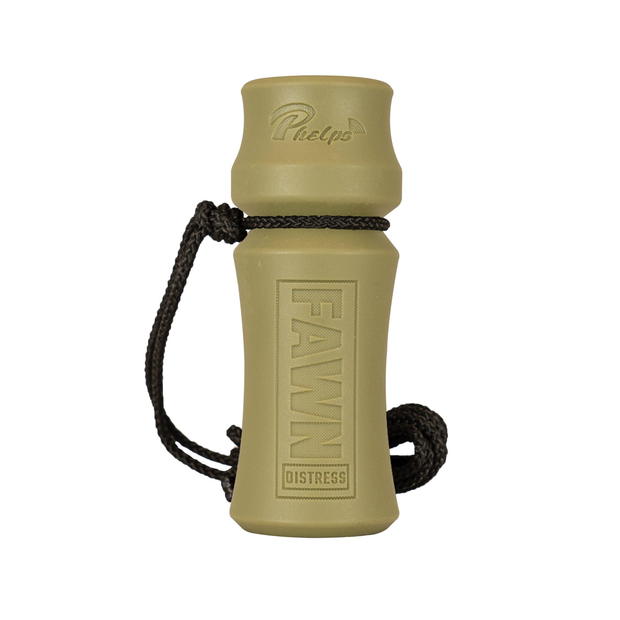 Phelps Game Calls Deer Call features fawn distress calls for trailing or locating deer.
