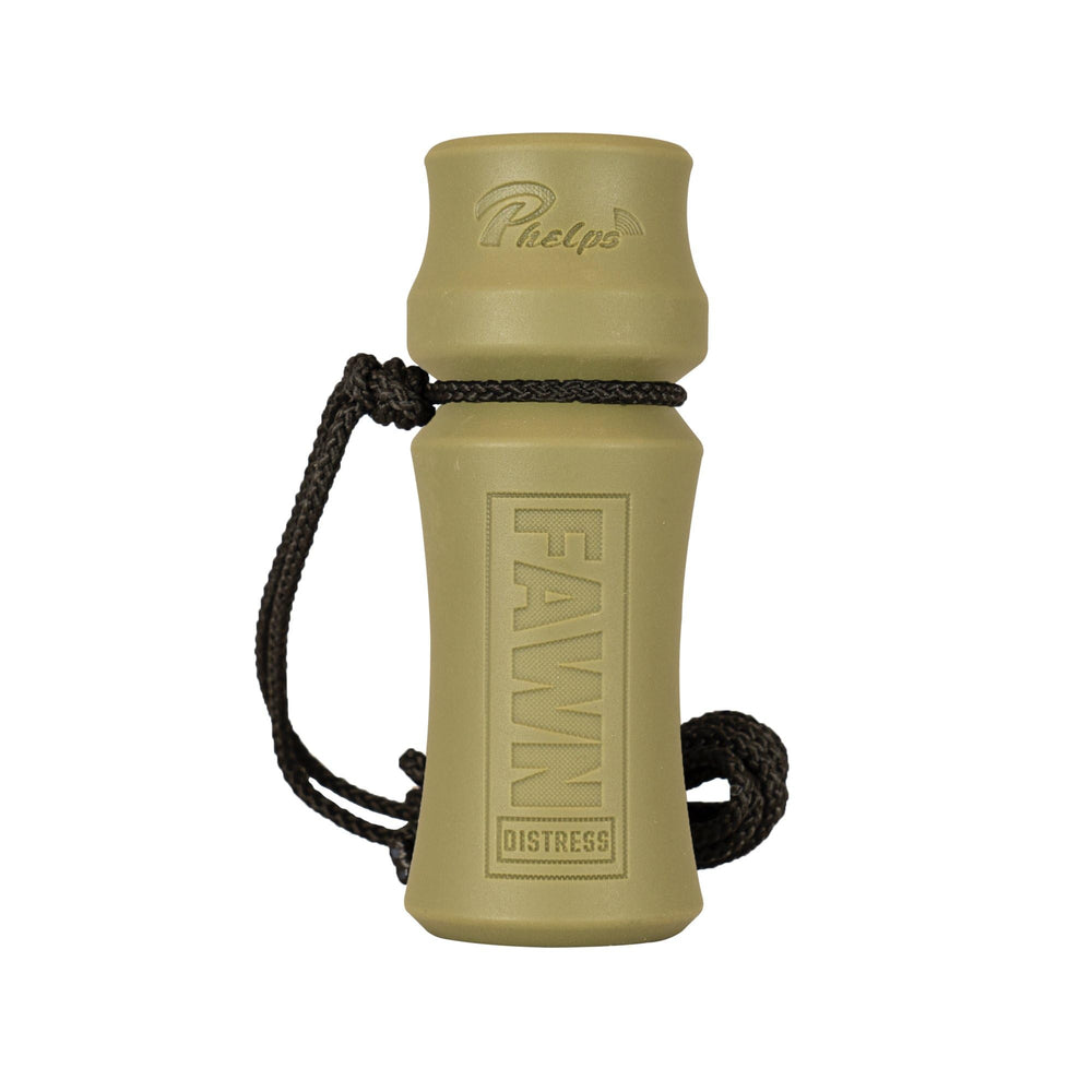 Phelps Game Calls Deer Call features fawn distress calls for trailing or locating deer.