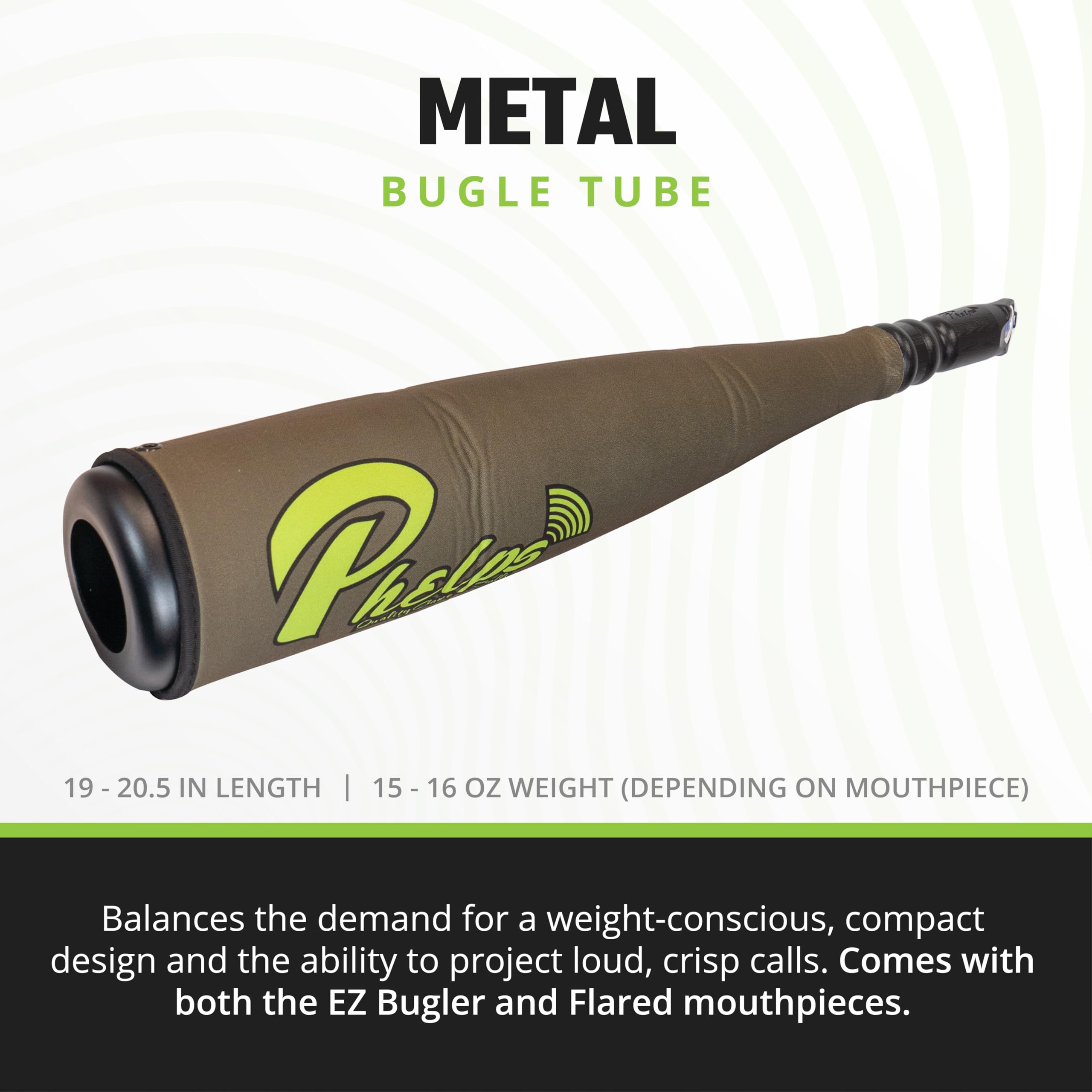 Phelps Dual Mouthpiece System enables quick switch for different skill levels