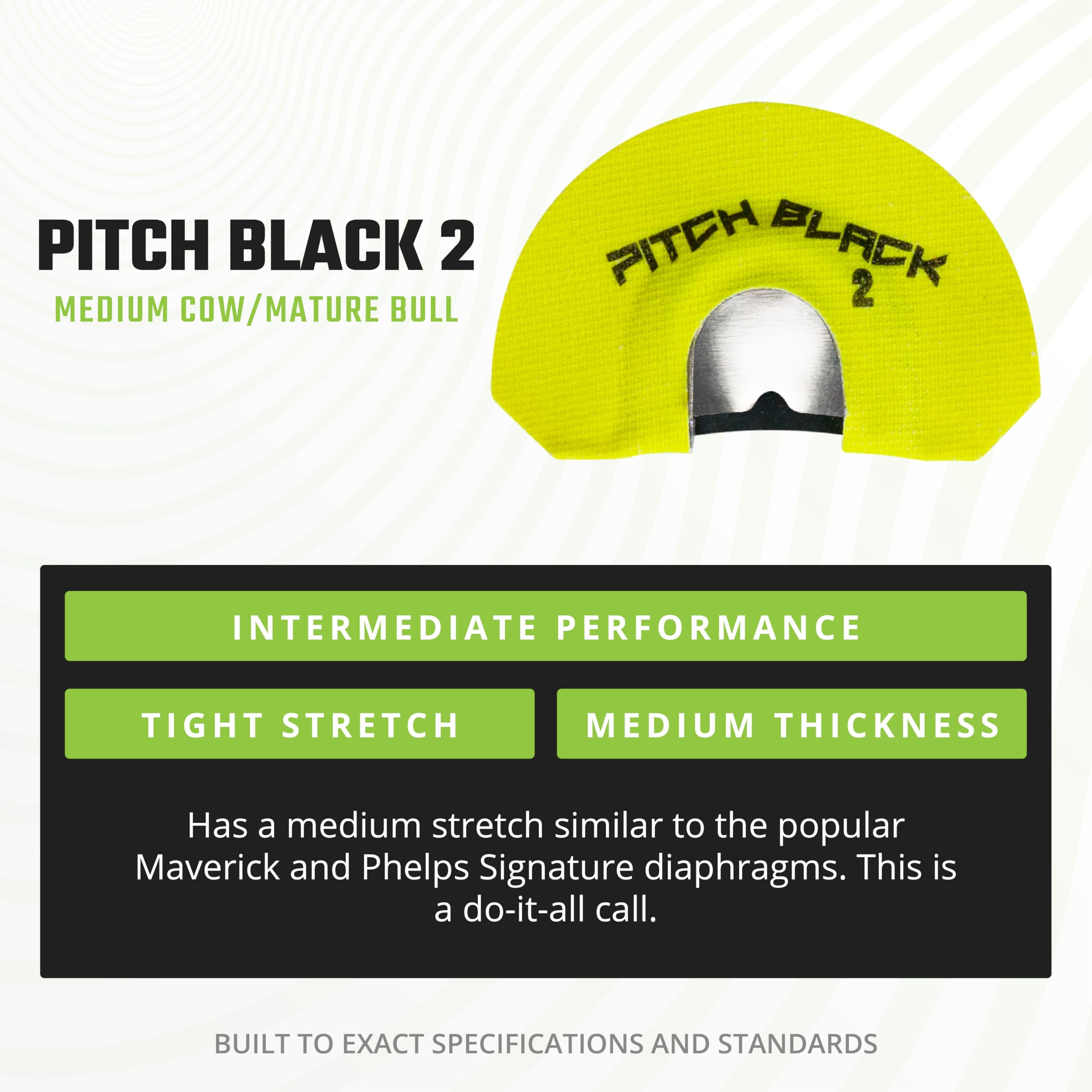Phelps AMP diaphragms All-American collection provides durable, reliable performance.